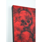 Large Sabino Guiso Smoke Painting, Skulls, 102